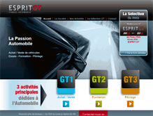 Tablet Screenshot of espritgt.com